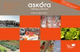 ASKORA PLUS S.L. Catering y Servicios Portuetxe, 16 (Edif ... · En los menús elaborados para los niños, ASKORA presenta mejoras a las recomendaciones marcadas por el Gobierno Vasco