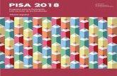 PISA 2018 - sel-gipes.com...Índice Prólogo 6 ... Igualmente, en el informe de este año se recogen datos de las otras dos competencias consideradas troncales: matemáticas y ...