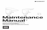 Maintenance Manual · 2021. 3. 27. · B – Ajustar o tempo de descarga na definição de fábrica ... • Falta parafuso de comando ou está danificado Introduzir ou substituir