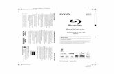 Manual de Instruções - Sony · 2018. 11. 16. · importantes de operação e manutenção (serviços) no Manual de Instruções que acompanha o aparelho. O cabo de alimentação