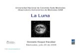 Luna [Modo de compatibilidad]...La Luna en el Sistema solar • El Sistema Solar es un sistema planetario en el que se encuentran la Tierra con su satélite natural la Luna. • El
