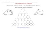 las piramides secretas 7 alturas-sumas - IES MANUEL ROMEROiesmanuelromero.es/attachments/article/389/las-piramides-secretas … · El número en cada círculo es la suma de los dos