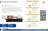 INYECTORA CHEN HSONG - Maquitec Solutions · 2019. 4. 14. · bomba ﬁja, mientras que el sistema electrónico del circuito cerrado proporciona características de ﬂujo y presión