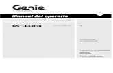 Manual del operario - Geniemanuals.gogenielift.com/Operators/Spanish/1290847SP.pdf · 2019. 6. 4. · Este libro es un manual de funcionamiento y mantenimiento diario para el usuario