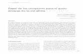 Papel de los receptores para el gusto amargo en la vía aéreaneumologiaysalud.es/descargas/R10/R10-7.pdf · 2020. 10. 30. · de circunstancias explica por qué la búsqueda y caracteri-zación
