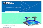 ROBOT XT7 SIBRAPE - wSkiTsRobot XT7 SIBRAPE - o robô ultra resistente, ultra inteligente para piscinas residenciais. • Esfrega, escova, aspira e filtra todo o piso, as paredes e