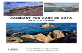 Cabo de Gata...CAMINANT PER CABO DE GATA del 10 al 16 d'octubre Informació a secretaria i a inscripcions@ues.cat Title Cabo de Gata Author UES Keywords DAEhkgeSqDA,BABAwCL0QyM Created