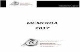 MEMORIA 2017 · 2019. 12. 11. · Sobre el funcionamiento del convenio de visado intercolegial a nivel nacional, ... De la celebración de CONTART en Zaragoza para su edición en
