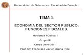 TEMA 3. Fallos del mercado - unizar.ese-publica.unizar.es/wp-content/uploads/2021/02/HP1-Tema... · 2021. 2. 24. · teoremas fundamentales de la economía del bienestar. 2.- Los