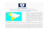 Reestructuración en América Latina: una nueva Región · 2021. 6. 1. · Chile, Colombia-Ecuador y Perú. La Región entrará en funcionamiento en el ... eficazmente por la reconciliación