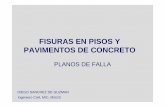ACI Seminario 09 FISURAS EN PISOS Y PAVIMENTOS · 2016. 5. 20. · Espaciamiento máximo de las juntas transversales de contracción, en metros, para PAVIMENTOS de concreto. ESPESOR