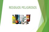 Presentación de PowerPoint - Michoacán€¦ · (CRETIB) y por su forma de manejo pueden representar un riesgo para el equilibrio ecológico, el ambiente y la salud de la población
