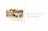 ARTES VISUALES - WebAdventure  · Web view2020. 4. 27. · Cuarto año CO. Actividad para realizar en casa. Prof. Silvia Lascano. y Celeste Teijeiro. En estos días utilizaremos