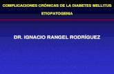 DR. IGNACIO RANGEL RODRÍGUEZ...Complicaciones crónicas de la diabetes mellitus Importancia Primera causa de ceguera en el mundo Es la principal causa de insuficiencia renal terminal