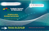 Cálculo Diferencial2021/04/01  · 2.2 Derivación de funciones algebraicas ..... 47 Introducción ..... 47 Actividades de Actividades de desarrollo ..... 50 Actividades de cierre