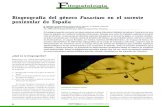 Biogeografía del género Fusarium en el sureste peninsular de … · 2021. 1. 20. · Biogeografía del género Fusarium en el sureste peninsular de España D. Palmero (Universidad