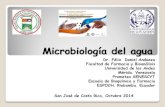 MICROBIOLOGIA DEL AGUA - Costa Rica/_XVI... · 2014. 10. 10. · Ecosistemas de las aguas minerales muestran elevada diversidad microbiana fenotípica y genotípica DIVERSIDAD MICROBIANA
