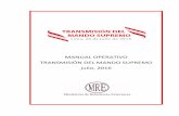 MANUAL OPERATIVO TRANSMISIÓN DEL MANDO SUPREMO … · 2016. 7. 13. · 3 PRESENTACIÓN El presente Manual Operativo ha sido elaborado con el propósito de atender los requerimientos