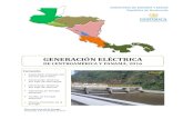 Generación Eléctrica de CA y Panamá · 2020. 8. 18. · Generación eléctrica por país y por tipo de recurso en (%), año 2016 Recurso Guatemala El Salvador Honduras Nicaragua