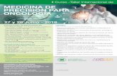 MEDICINA DE PRECISION PARA ONCOLOGIA · 2018. 6. 7. · Lugar: Campus de la Universidad Ricardo Palma INFORMES E INCRIPCIONES: II Curso -Taller Internacional de 27 y 28 Junio - 2018