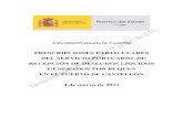 Autoridad Portuaria de Castellón...Prescripciones Particulares del servicio portuario Autoridad Portuaria de Castellón de recepción de desechos líquidos generados por buques -