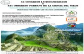 XX CONGRESO LATINOAMERICANO Y XVI CONGRESO PERUANO DE …files.laboratorio-solos-e-fertilidade.webnode.pt/... · 2014. 1. 18. · 9 - 15 de Noviembre del 2014 Cusco - Perú XX CONGRESO
