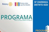 Programa Conferencia 2021 · 2021. 5. 17. · PROGRAMA COMITÉ ORGANIZACIÓN Gobernador 2020-2021 Emilio Sepúlveda Aguilar / R.C. Chuquicamata Instructor Distrital PDG Edgar Ibarra