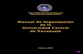 Universidad Central de Venezuela Vicerrectorado Administrativo Manual de …portal.ucv.ve/fileadmin/user_upload/vrad/documentos/DPP/... · 2009. 7. 27. · Ediciones del Vicerrectorado