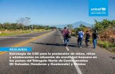 RESUMEN - UNICEF · 2021. 4. 20. · RESUMEN Estrategia de C4D para la protección de niños, niñas y adolescentes en situación de movilidad humana en los países del Triángulo