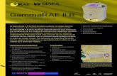 GammaRAE II R - Siafa...• Sensor de diodo PIN de energía compensada para funciones de rango de tasa de dosis elevada y dosímetro de precisión • Llamativas alarmas visibles,