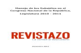 Manejo de los Subsidios en el Congreso Nacional de la República, …biblioteca.asjhonduras.com/wp-content/uploads/2021/07/Re... · 2021. 7. 21. · Manejo de los Subsidios en el