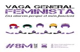 ARGUMENTARI DE LA CGT PER A LA VAGA GENERAL FEMINISTA€¦ · TIPUS DE VAGA . Vaga General el dia 8 de març de 201. 9, de . 24 hores (des de les 00 hores fins a les 24 hores del