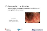 Enfermedad de Crohn, - ICSCYL · 2021. 6. 19. · - La enfermedad de Crohn se maniﬁesta como diarrea sanguinolenta recurrente y de larga evolución, con dolor abdominal y pérdida