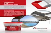 FLEX - Espanholconstrucril.com.br/wp-content/uploads/flex-espanhol.pdf · 2019. 8. 27. · Mezclar mecánicamente Construcril Flex con cemento (CP II Y 32 O CP II F 32), en el trazo