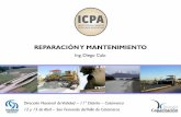 REPARACIÓN Y MANTENIMIENTO - ICPA – Instituto del Cemento … · interiores de las losas. La mayoría de las quebraduras ocurren como consecuencia de un mal mantenimiento de juntas,