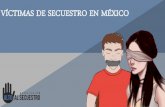VÍCTIMAS DE SECUESTRO EN MÉXICO · 2020. 10. 22. · Por cada niña secuestrada hay 2 niños víctimas de este delito Por cada mujer secuestrada hay 3 hombres víctimas de este