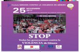 Día Internacional de la Eliminación de la Violencia contra ...€¦además de ser la línea de trabajo intergeneracional que desde la Concejalía de Igualdad venimos impul-sando