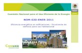 Eficiencia energética en edificaciones.-Envolvente de …...Adsorción de humedad y Absorción de agua NMX-C-228 Aislantes térmicos NOM-018-ENER-2011, Aislantes térmicos para edificaciones.