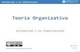 Teoría Organizativa · Organigramas . P. Simo - 2015 Organigramas . P. Simo - 2015 ... administradores, como una clase separada y diferenciada de la propiedad Profesionalización