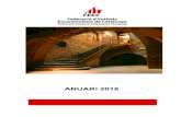 Anuari 2018...ANUARI 2018 1 Assemblea General Ordinària de la FEEC. Barcelona – maig 2019 7.1. ÀREA D’ADMINISTRACIÓ Llicències per categories d’edat i sexe Categories d'edat