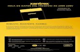 HOJA DE DATOS DEL FREEDOM XC 2000 230V - Xantrex...2020/08/24  · El convertidor/cargador FREEDOM XC ofrece un rendimiento de máximo nivel en un paquete compacto y ligero. Gen-era