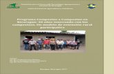Programa Campesino a Campesino en Nicaragua€¦ · Después de 30 años de haber sido creado el modelo campesino a campesino, se hace necesario documentar su evolución, sus enfoques,