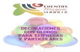 dossier decoraciones con globos para pdflocalfiestasinfantiles.com/wp-content/uploads/2016/12/dossier... · DEC9RAClONES EUENTOS M RID OFRECEMOS DIFERENTES SERVICIOS DE DECORACIONES