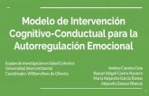 Modelo de Intervención Cognitivo-Conductual para la ... · Papel de la terapia Cognitivo-Conductual para conductas desadaptativas. Capítulo del libro “Interfaces Dos Atendimentos