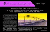 Proyecto de eficiencia y sustentabilidad energética en ......Proyecto de eficiencia y sustentabilidad energética en municipios (PRESEM) Secretaría de Energía (SENER) - Fideicomiso