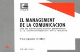 El management de la comunicaci³n: de la comunicaci³n personal a la comunicaci³n empresaria