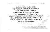 manual de organizaci³n general del fideicomiso de formaci³n y capacitaci³n para el personal de