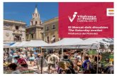 El Mercat dels dissabtes The Saturday market · 2018. 5. 15. · El mercat medieval Els beneﬁ cis extrets del mercat quedaven repartits entre el rei, el bisbe de Barcelona i algunes