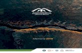 MEMORIA ANUAL 2018 - Comision Calificadora de ......• Colegio de Ingenieros de Chile A.G. • Consejo Minero de Chile A.G. • Sociedad Nacional de Minería F.G. Cada institución