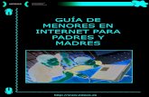 GUA DE MENORES EN INTERNET PARA PADRES Y MADRES